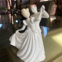 RARE Coalport Cinderella & Handsome Prince Disney Porcelain Figurine