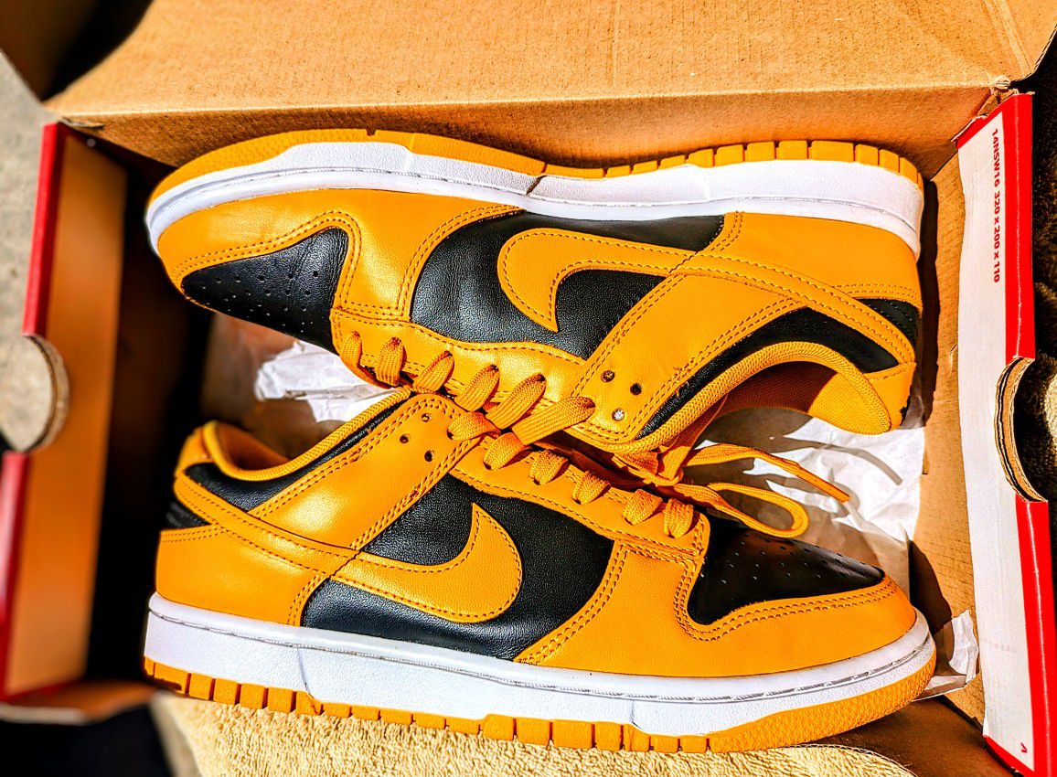 Nike "Golden Rod" Dunks ( Size 9 Mens)  Open For Trades Or Offers 