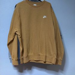 Wheat Colored Nike Crewneck