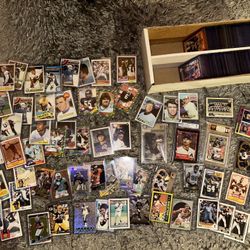 Lot of 300+ old Sports Cards Baseball Basketball Football Vintage