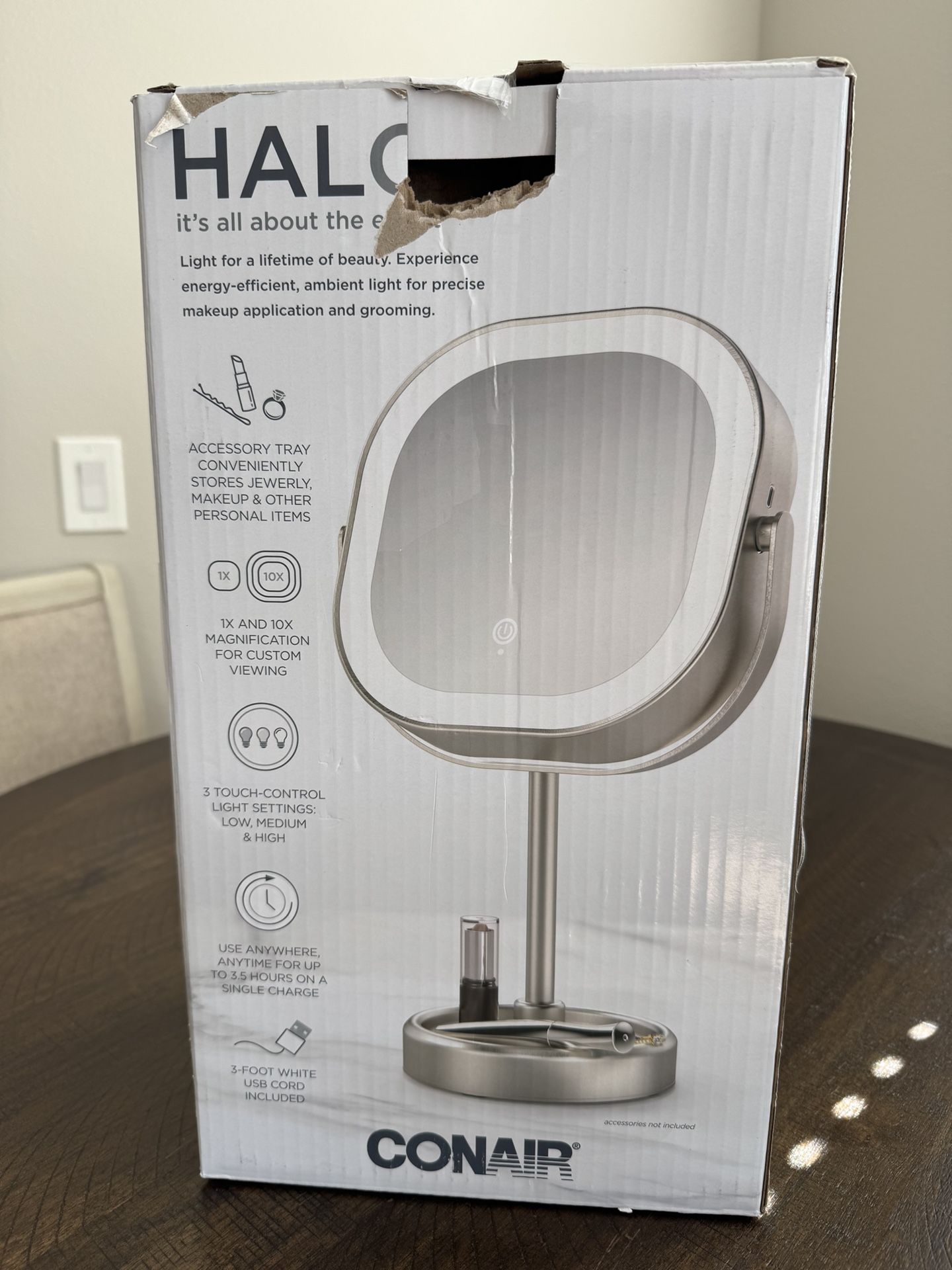 Conair LED 1x10 LED Vanity Mirror