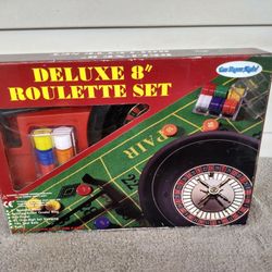 Deluxe 8" Roulette Set Board Game 