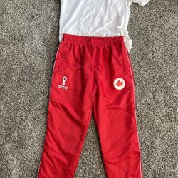 Vintage Outfit: Team Canada FIFA World Cup 2022 Qatar Windbreaker Pants