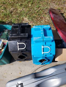 vintage commscope catv and other wire holder carry case