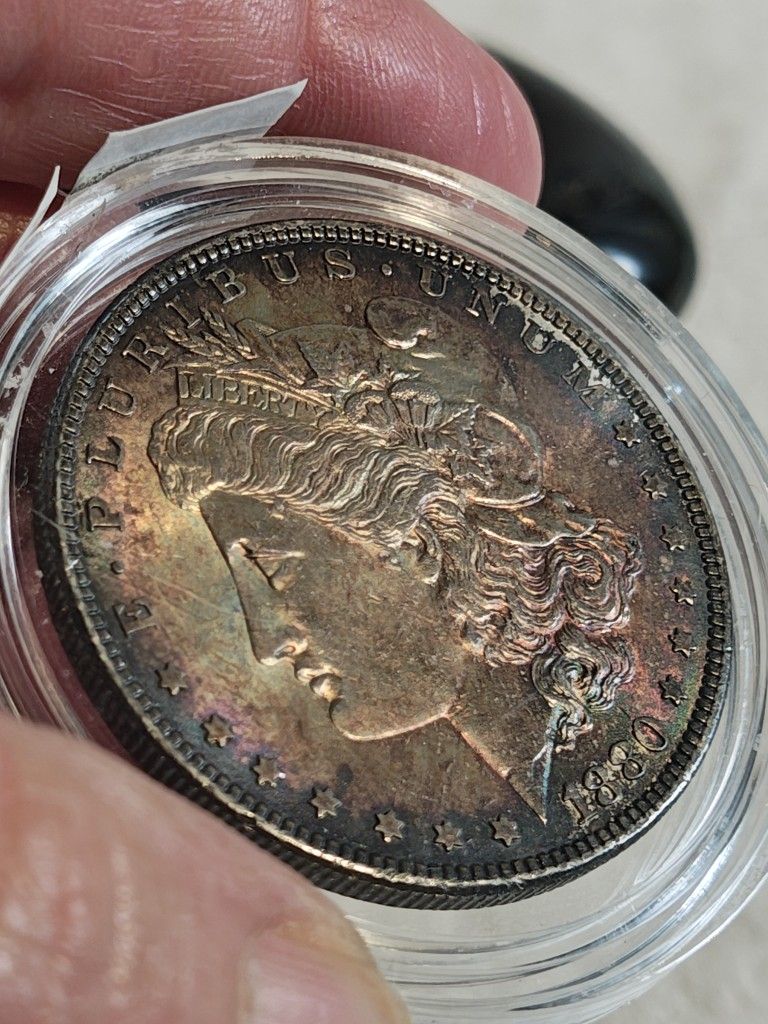 #549 Silver 1880 P Morgan Dollar