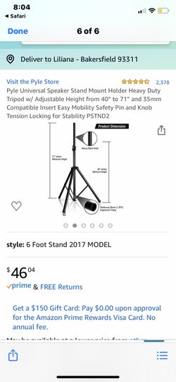 Speaker stand new