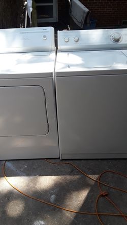 Kenmore Washer and Dryer