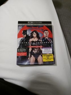 Batman V Superman Dvd Excellent Conditon 4k