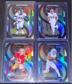 2024 Panini Select Premier Level Silver Prizm Die-Cut Cards