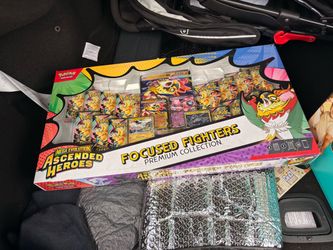 Pokémon Mega Evolution Ascended Heroes Focused Fighters Premium Collection