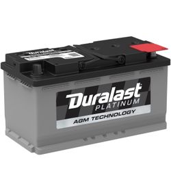H8 Agm Duralast Battery
