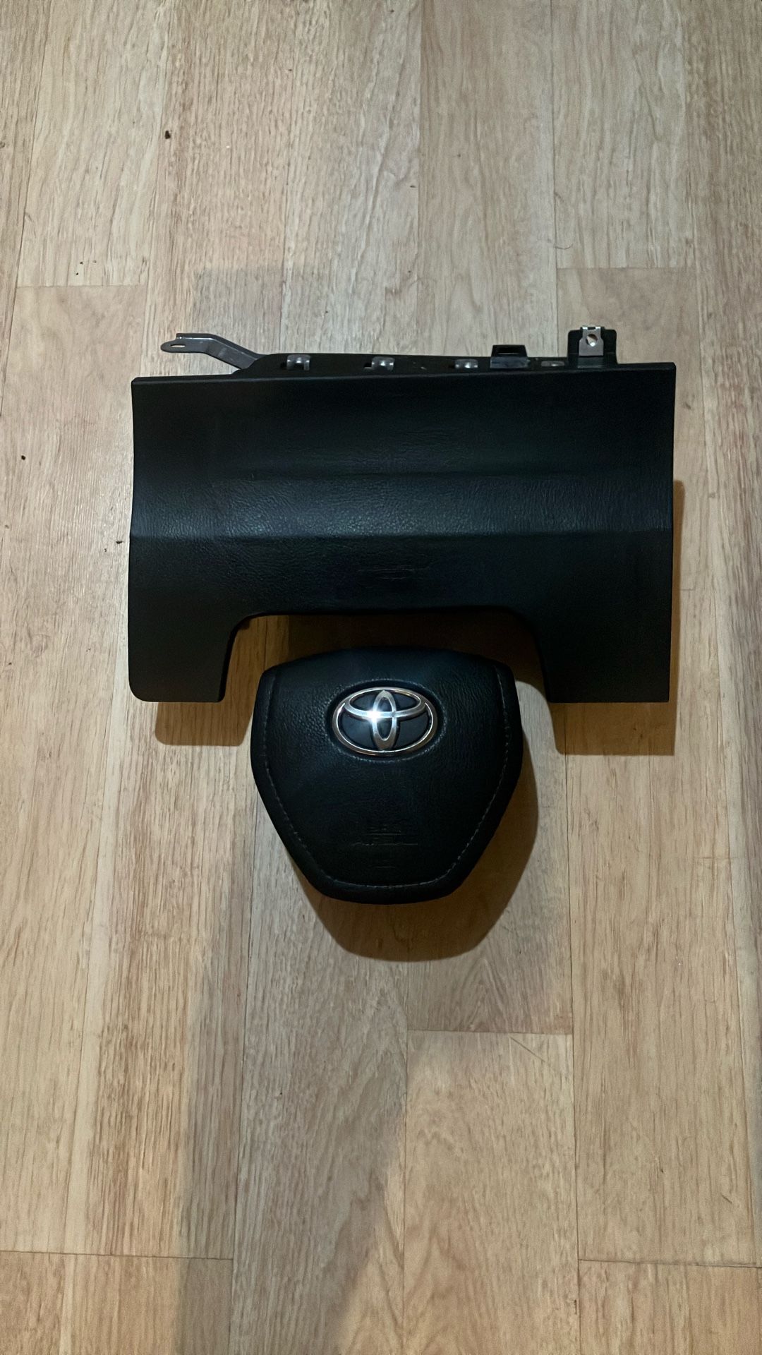 Partes del volante y rodillas