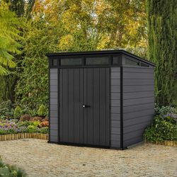 Price is Firm. Keter Cortina 7x7 Premium Modern Outdoor Storage Shed
ADO #:CST-10575
Brand New .Price is Firm.

