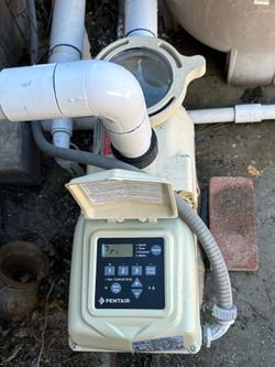 Swimming pool Pentair variable speed. of speed