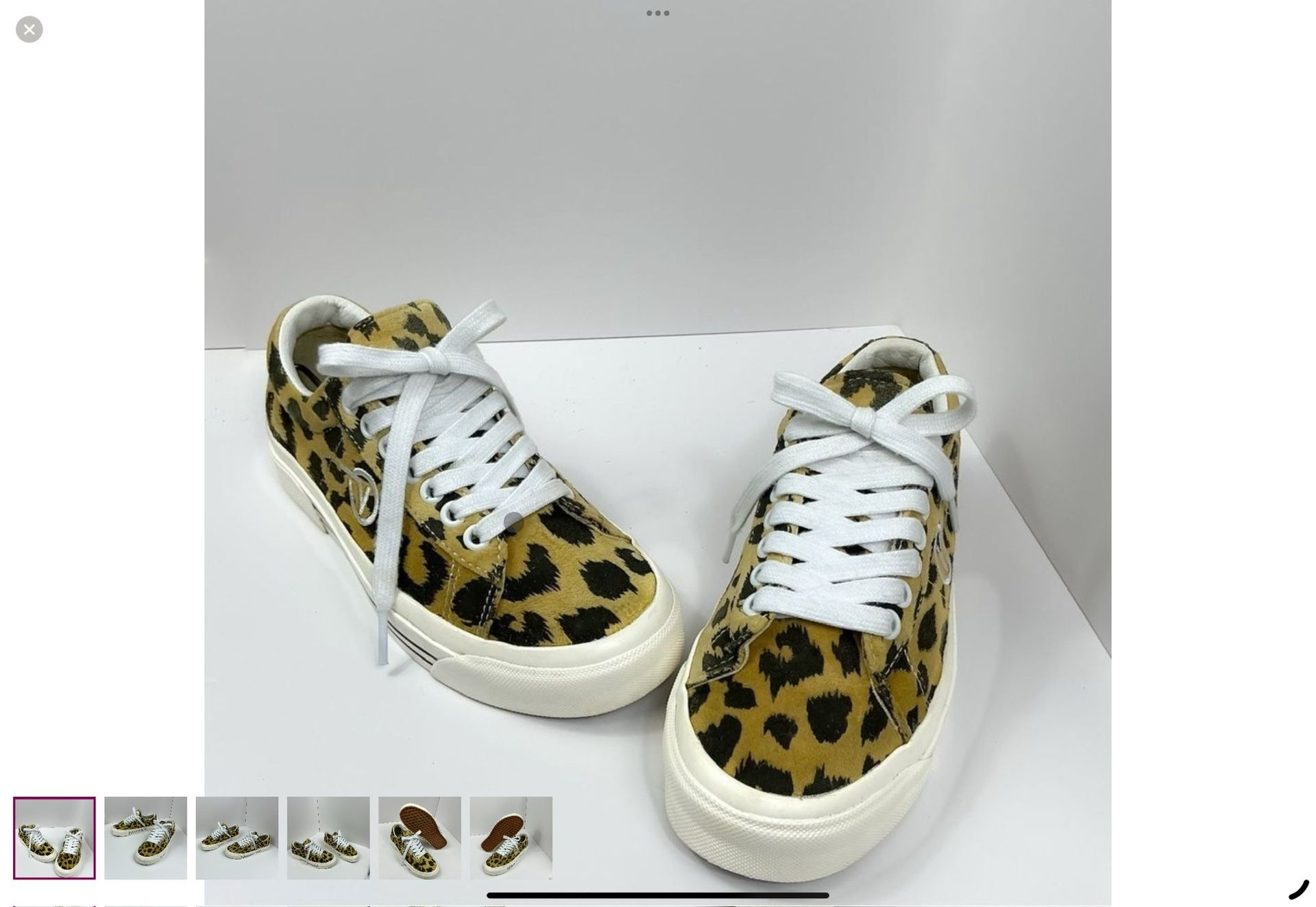 VANS Sid DX Anaheim Factory Shoes in OG Leopard