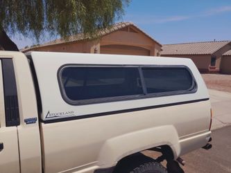 Toyota pickup camper shell