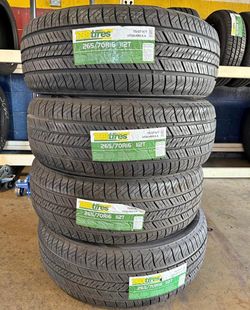 265/70R16 TBB H/T Set Of 4 New Tires