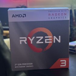 AMD Ryzen 3 3200G Brand New 