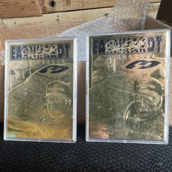 Dale Earnhardt 23kt Gold Cards