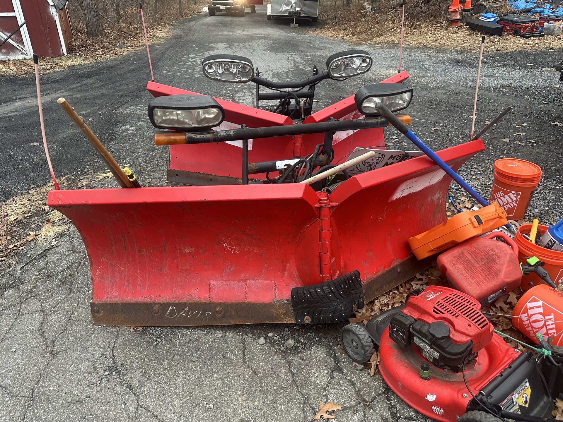 Boss V Snow Plow