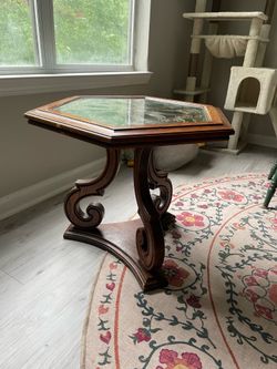 Wooden End Table