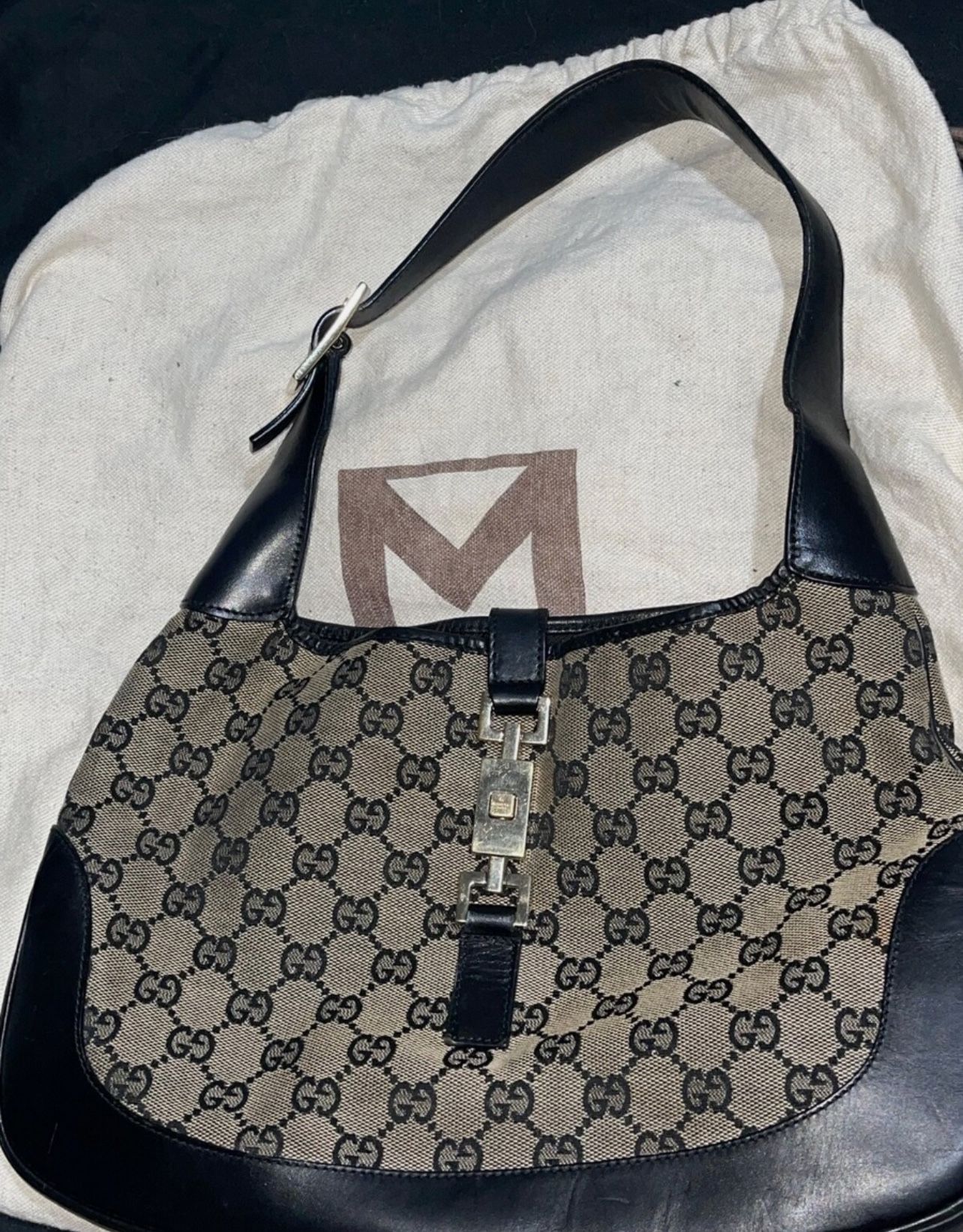 vintage gucci jackie o purse