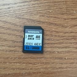 Nissan Map Data SD