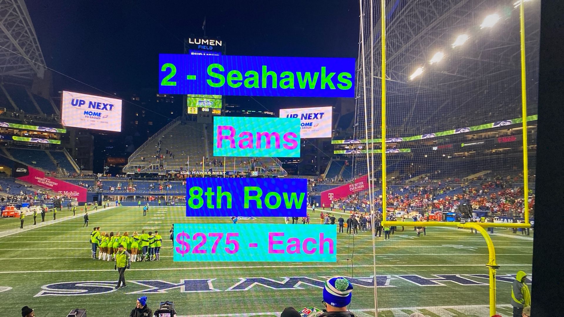 Seahawks Rams Tickets