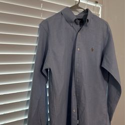 Blue  Size Xl Blue Ralph Lauren Button Down Shirt
