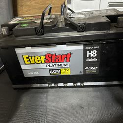 EverStart Platinum AGM Car Battery Group Size H8 900 CCA 160 RC Batteria