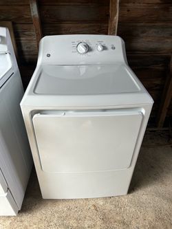 GENERAL ELECTRIC GTX22EASKWW Electric Dryer 6.2 Cu Ft used
