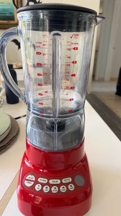 Breville Red Countertop Blender