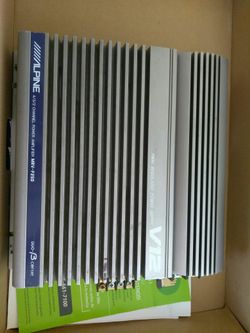 Alpine Amplifier Works Perfectly $175 OBO