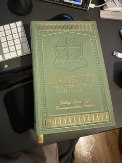 Scientology – Dianetics Collector’s Edition #138/500 – Leather w/ Case