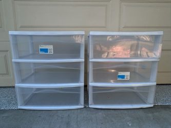 Room Essentials 3-Drawer Cart - Set of 2