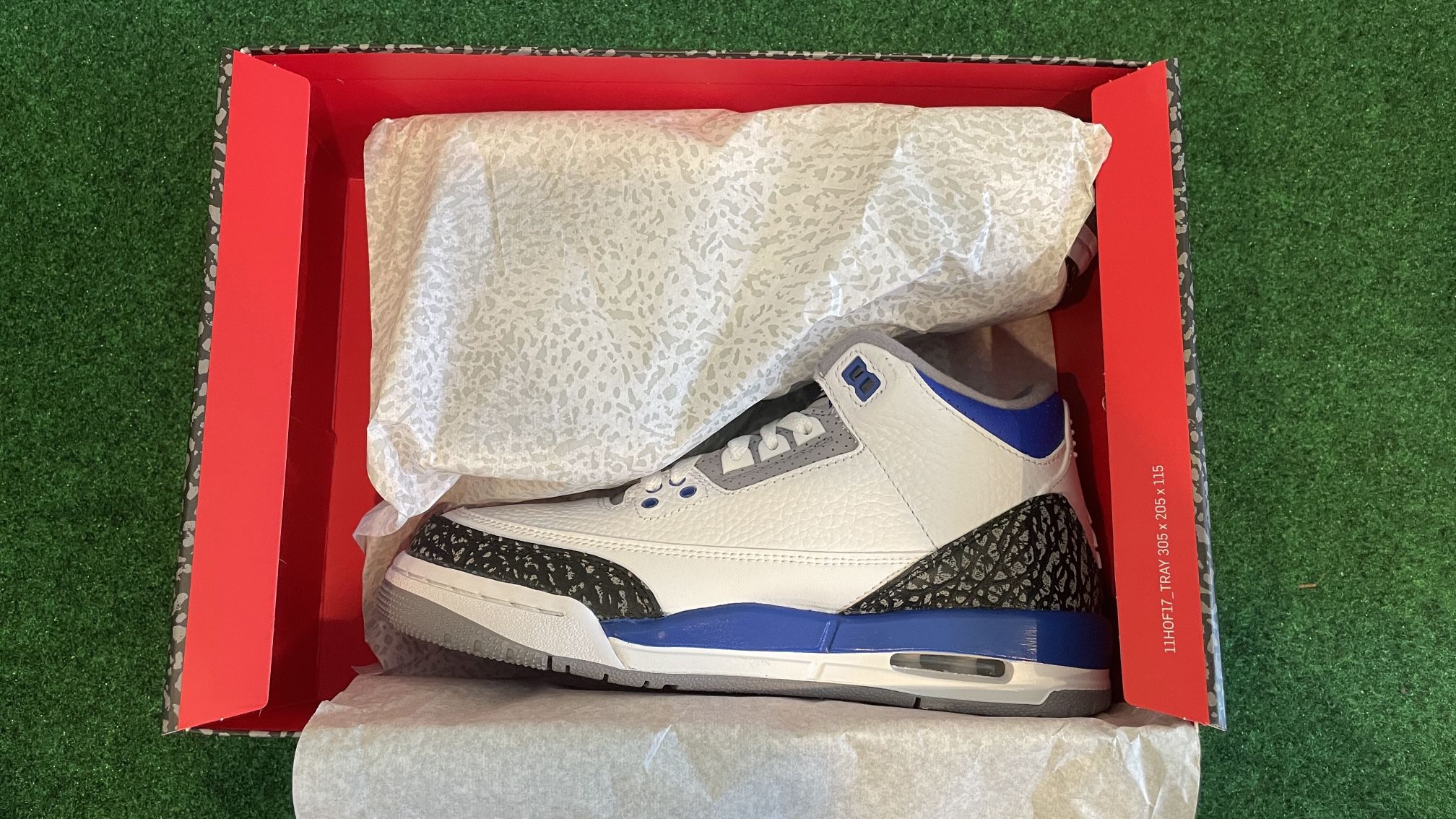 Jordan 3 Racer Blue GS 6.5Y Brand New