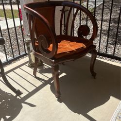 Antique Wood Carved Chair