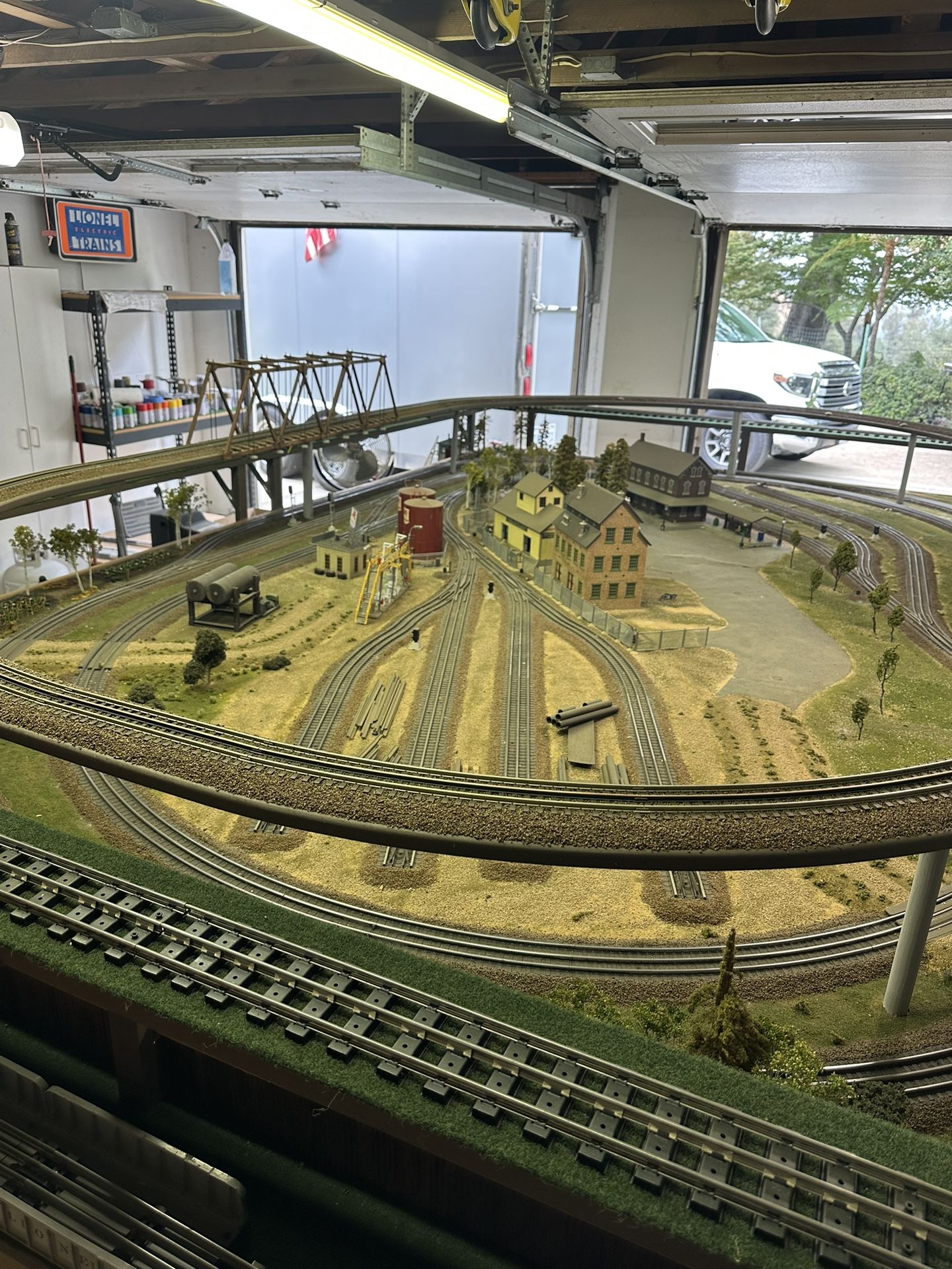 12 x8 O Gage -STD Gage Train Layout