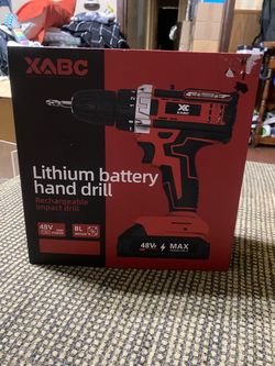 XABC 48V Lithium Battery Cordless Drill