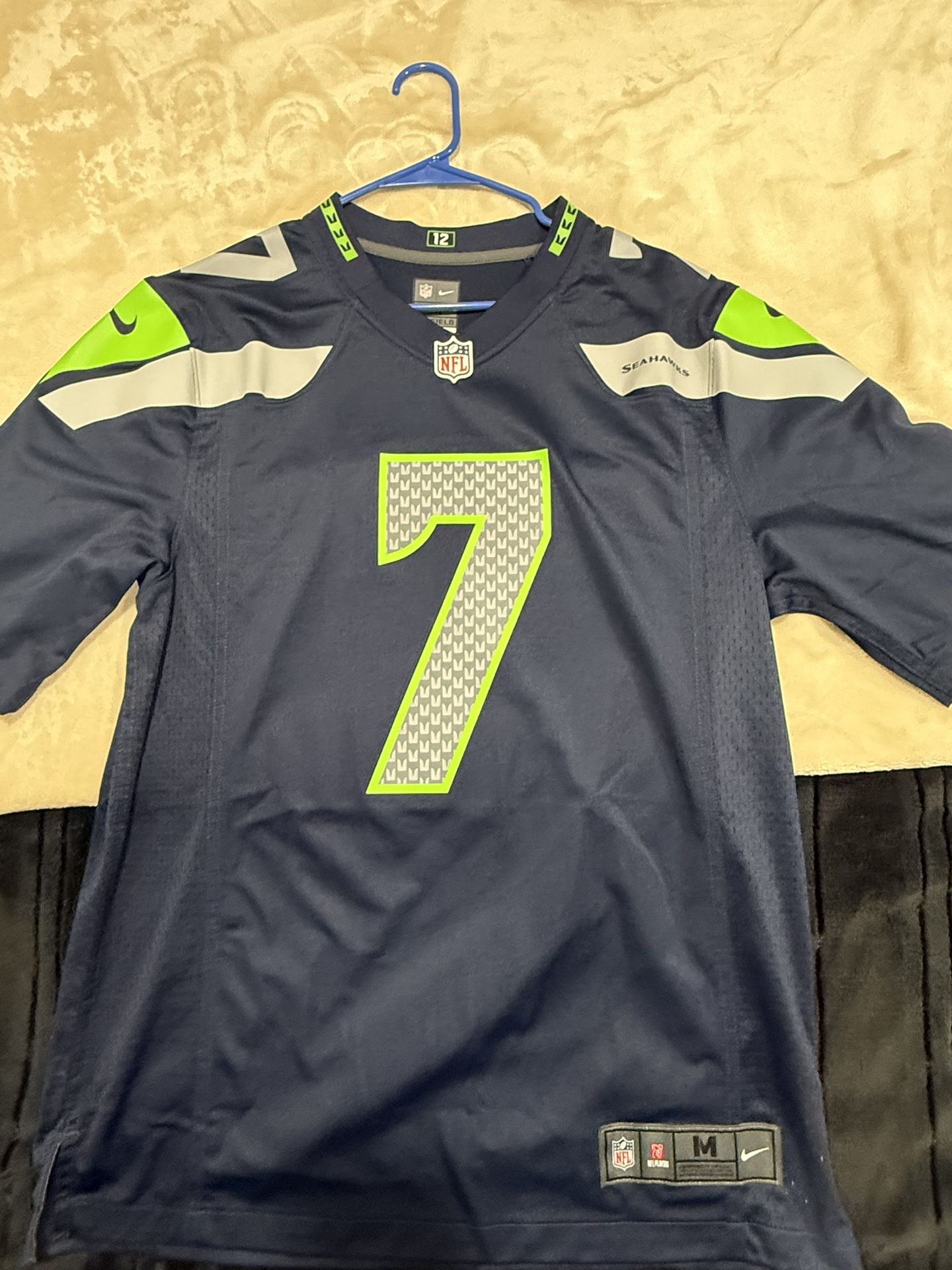 Seattle Seahawks Geno Smith Home Jersey (Men’s Medium)