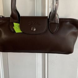 Mocha Long Champ Bag 