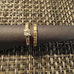 Natural Diamond Wedding Ring And Band