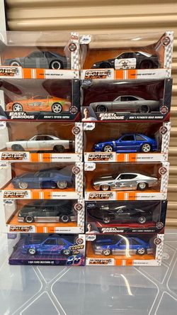 12 Fast & furious diecast collection