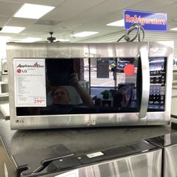 LG 2.0 ft.³ over the range microwave oven