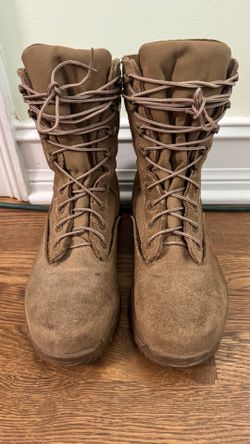 BELLEVILLE C312ST STEEL TOE MILITARY BOOTS 8.5R COYOTE BROWN VIBRAM