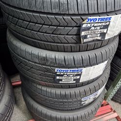 New Toyo 235/50R18 Extensa A/S II Tires