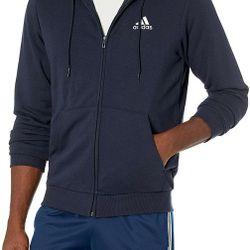 Adidas Men's Essentials French Terry Big Logo Track Jacket XLarge