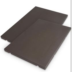 XtremepowerUS 48" x 32" Hot Tub Spa Pad Small Pool Placement Pad Concrete Pad Alternative Inflatable Pool Floor Pad/Base Foundation, 2-Pack