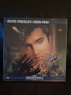 Box Set Elvis Presley 2xlp The Rock 'N' Roll Era  New Sealed 1985 original