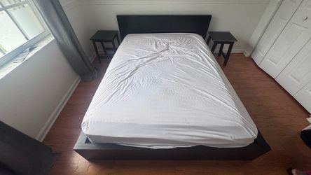 Platform Bed w/ Mattress & Headboard set